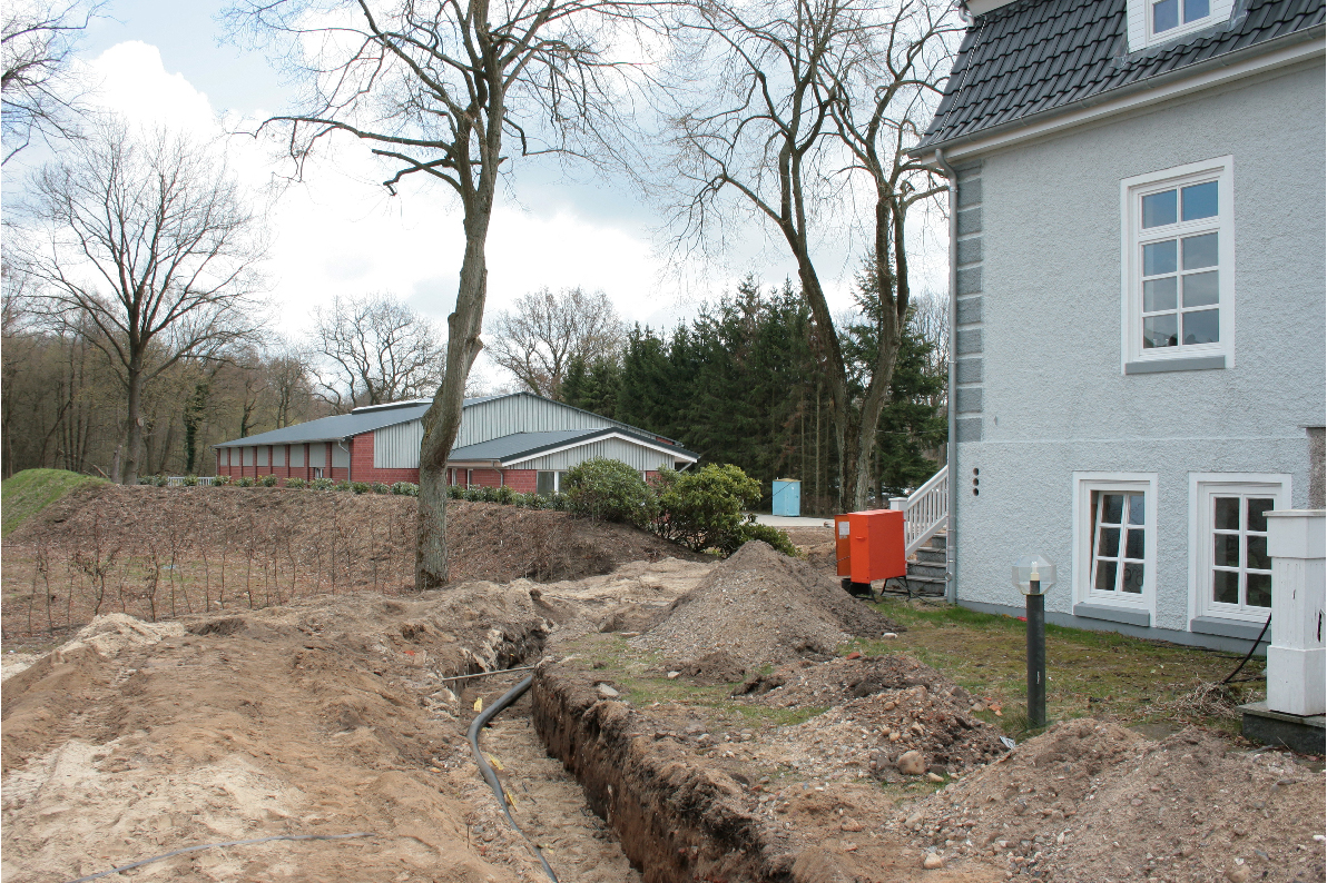 Clubhaus Golfclub Gut Grambek EV - Zuleitungen