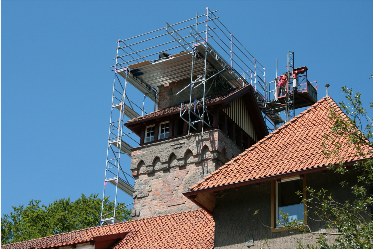 Grambek Turm und Dach Sanierung