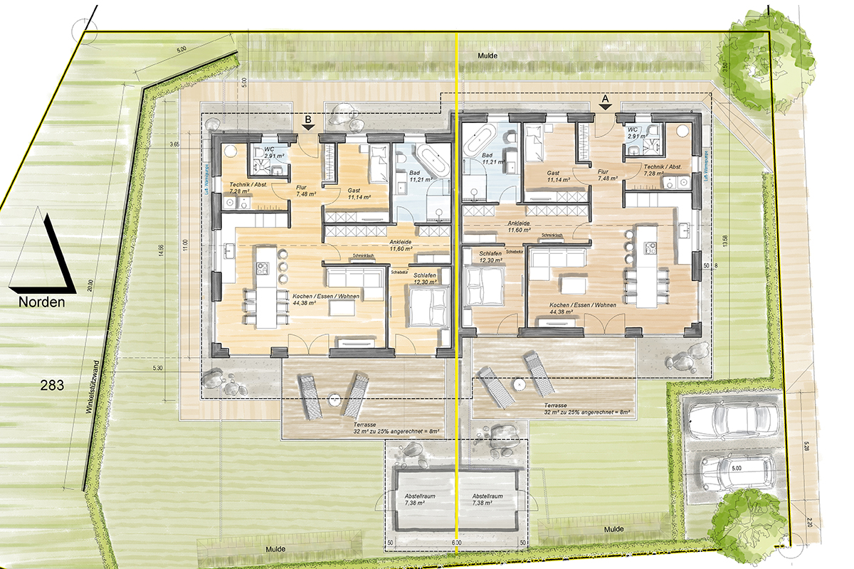 Gudow Doppelbungalow