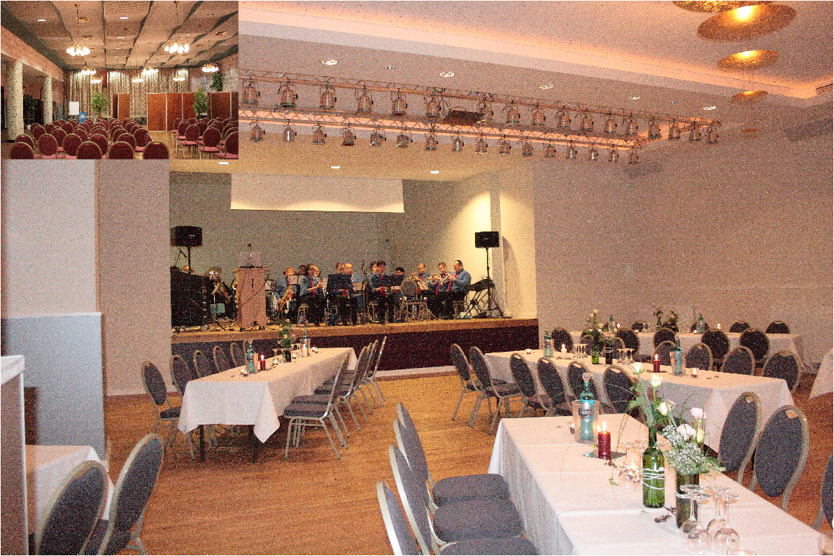Moelln Quellenhof Saal und Lounge
