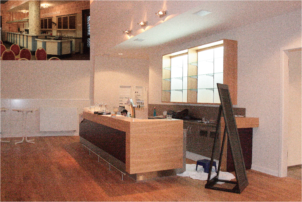Moelln Quellenhof Saal und Lounge