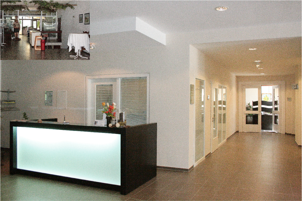 Moelln Quellenhof Saal und Lounge