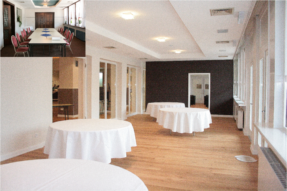 Moelln Quellenhof Saal und Lounge